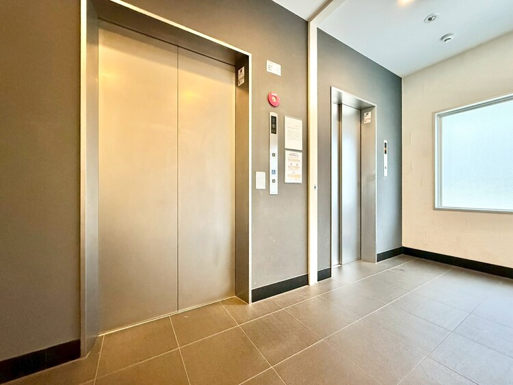 その他 エレベーター完備のため荷物が多くなっても安心。