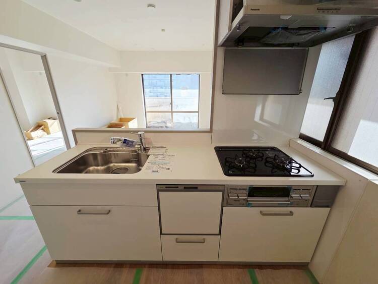 キッチン 開放感のあるキッチンスペース。調理をしながら、会話も弾みそうですね。