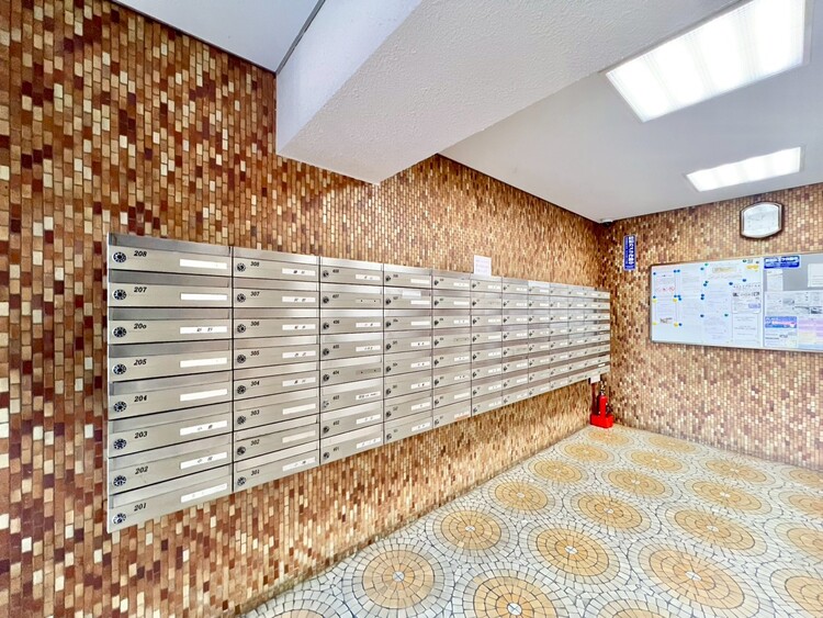 設備 郵便受けも、きちんと管理されています。