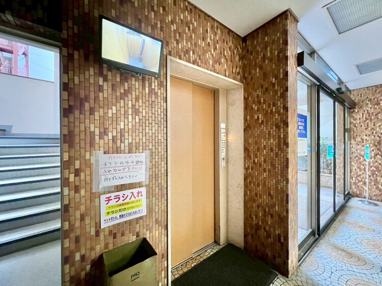 設備 エレベーター完備のため荷物が多くなっても安心。