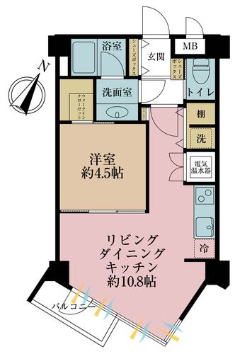 クレール東郷坂の物件画像
