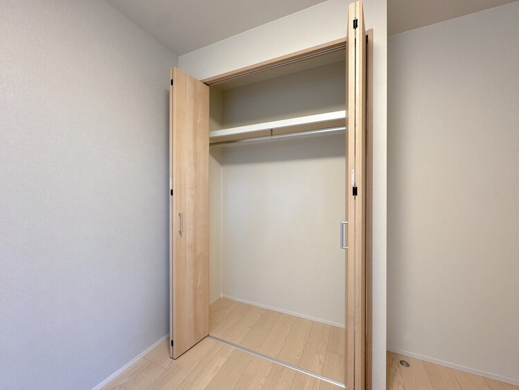 収納 居室にはクローゼットがあり、荷物もスッキリ収納して快適にお過ごしいただけます。