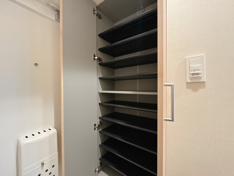 収納 暮らし心地を大きく左右する収納を、適材適所に配置し使い勝手を考慮しました。