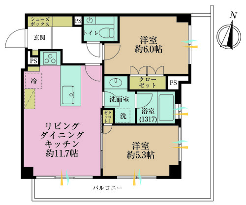 ピアースコード二子玉川の物件画像