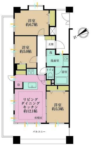 ライオンズガーデン妙蓮寺カルムヒルズの物件画像