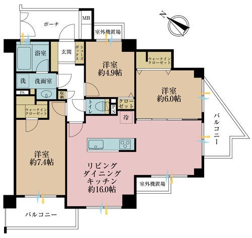 ユアコート東長崎の物件画像