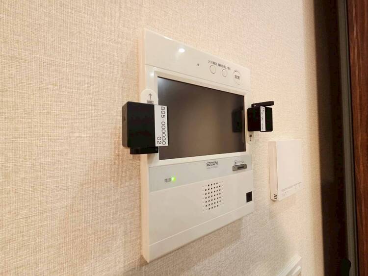 その他 誰が来てもわかる様にモニター付きインターホンを設置。