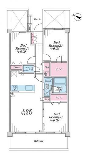 クレストフォルム高幡不動サウスコートの物件画像