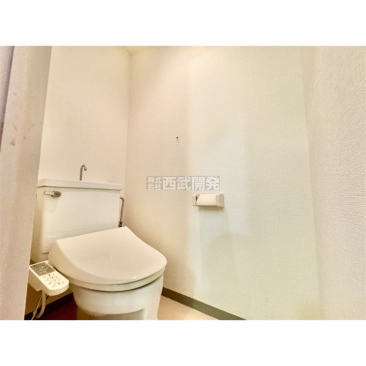 トイレ いつも綺麗に清潔に。洗浄機能付きトイレです。