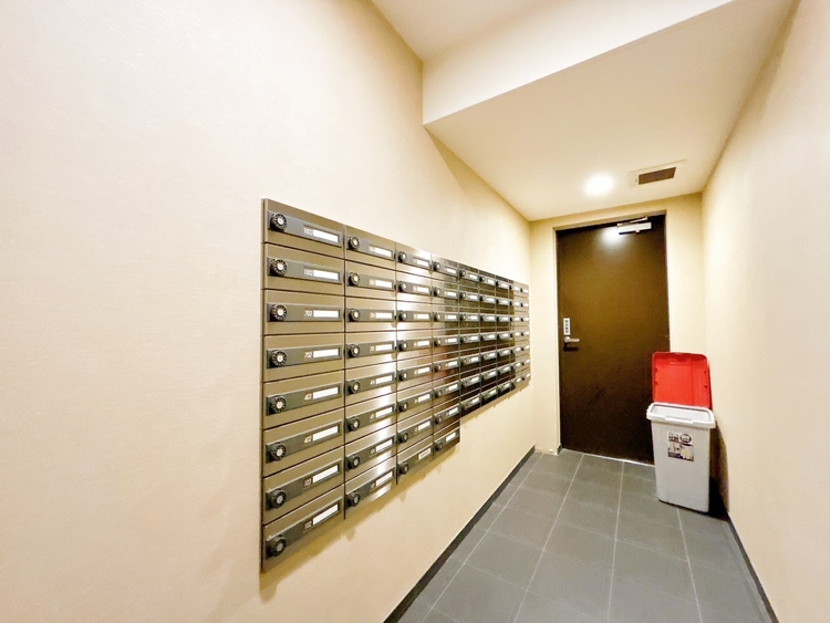 その他 郵便物を受け取るための郵便受けも、きちんと管理されています。