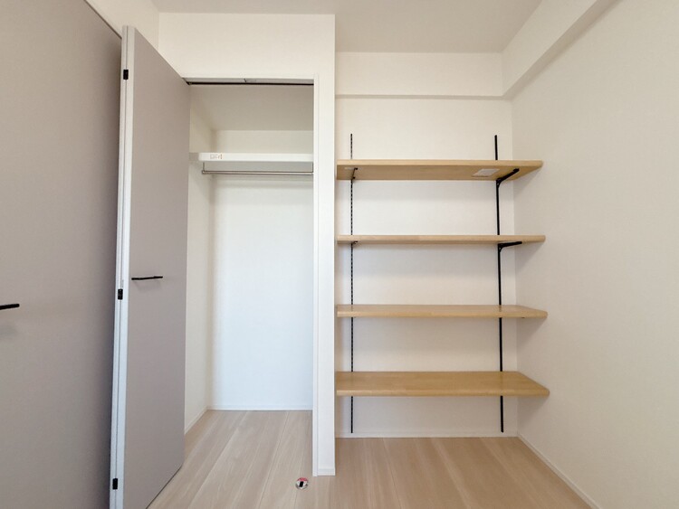 収納 居室にはクローゼットがあり、荷物もスッキリ収納して快適にお過ごしいただけます。