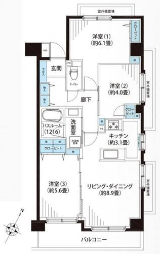 綱島東公園パークホームズの物件画像