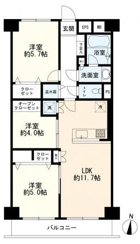 シャンボール大倉山の物件画像