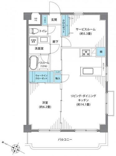 キャッスルマンションヨコハマ高島台の物件画像