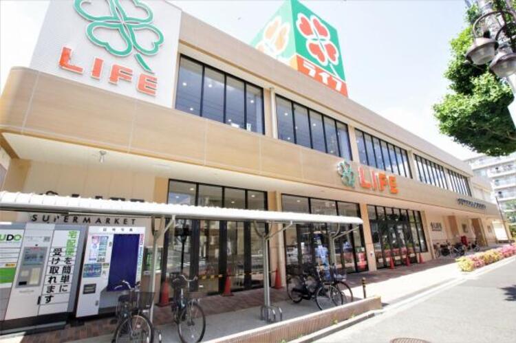 周辺 ライフ青葉しらとり台店まで約553ｍ