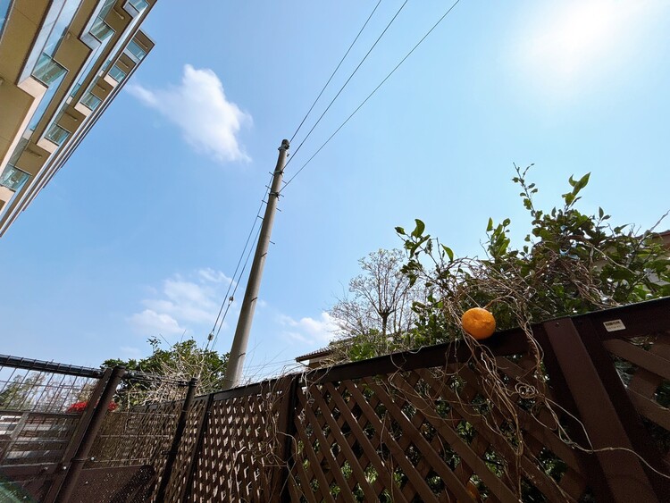 バルコニー 窓を開けると広がる青空。心をリフレッシュして日々を過ごしていきましょう。