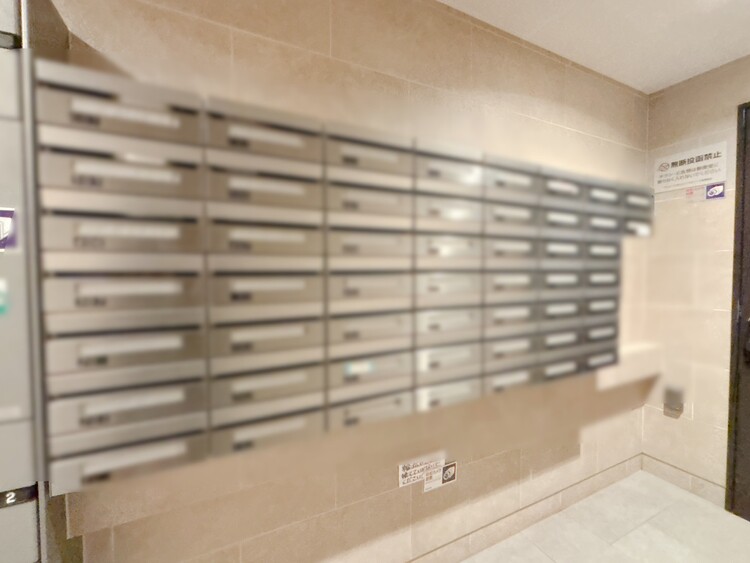 その他 郵便物を受け取るための郵便受けも、きちんと管理されています。