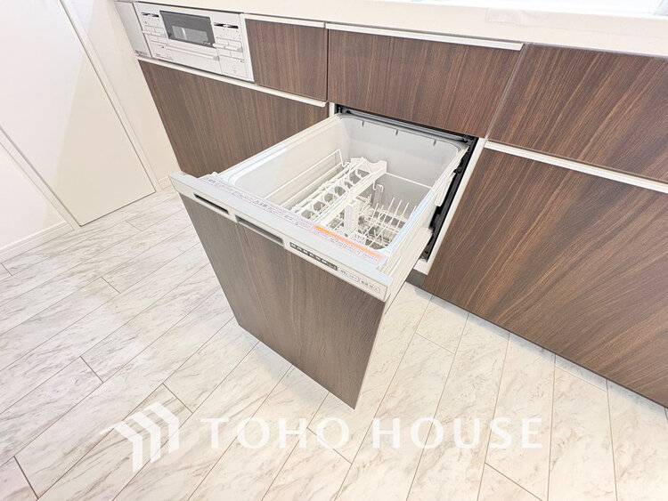 その他 ビルトイン式食洗機完備のシステムキッチンで食後もゆったり家族団らん