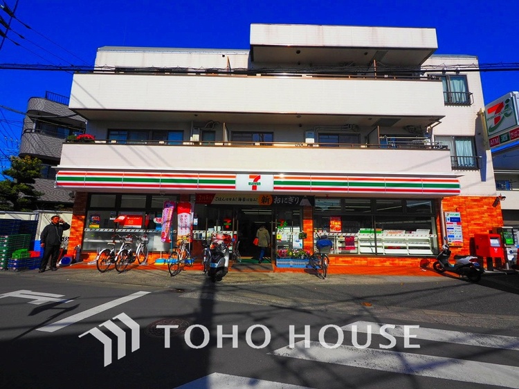 周辺 セブンイレブン 川崎大ヶ谷戸店　距離400ｍ