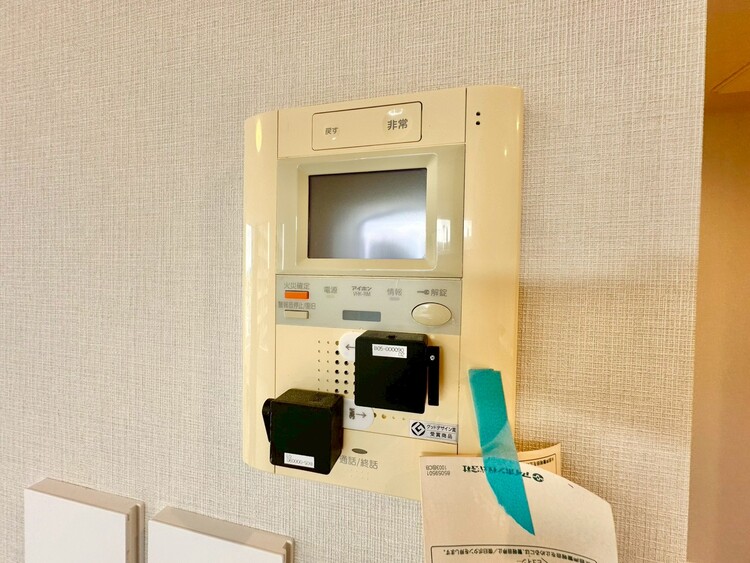 その他 誰が来てもわかる様にモニター付きインターホンを設置。