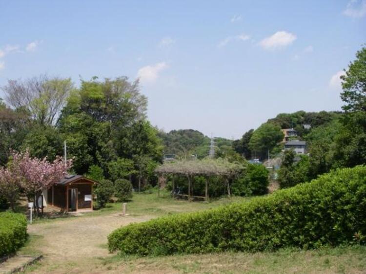 周辺 獅子ケ谷市民の森　380ｍ