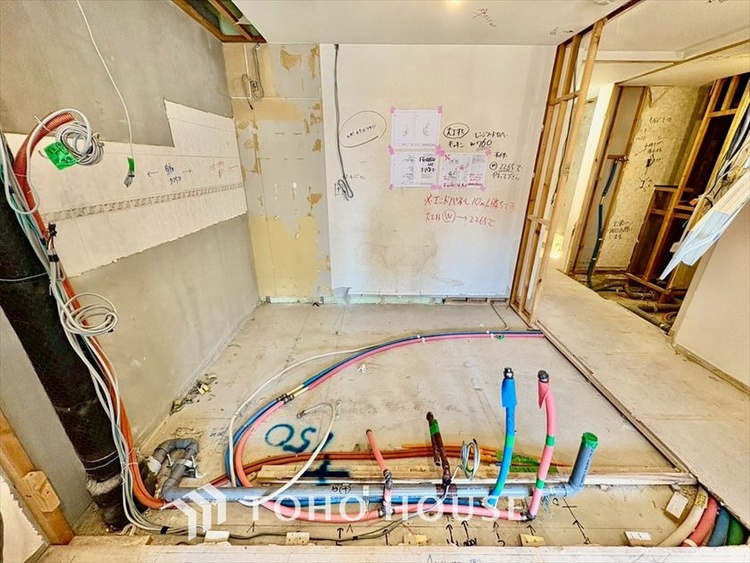 その他 現在改装中◆開放的◆後片付けが楽なシステムキッチン。収納スペースの充実！