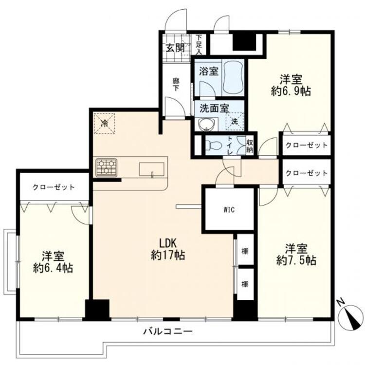 間取り ３LDK
