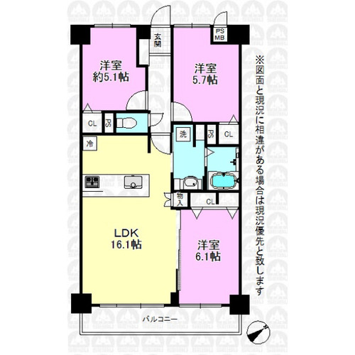 ライオンズマンション武蔵砂川の物件画像