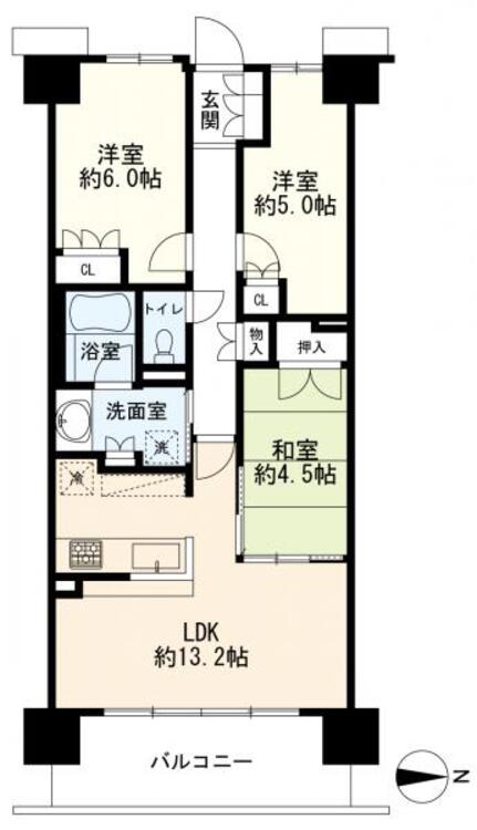 間取り ３ＬＤＫ