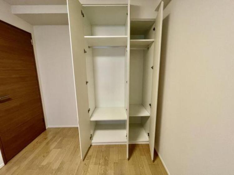 収納 各部屋に収納が充実しており、整理整頓がしやすい設計です。