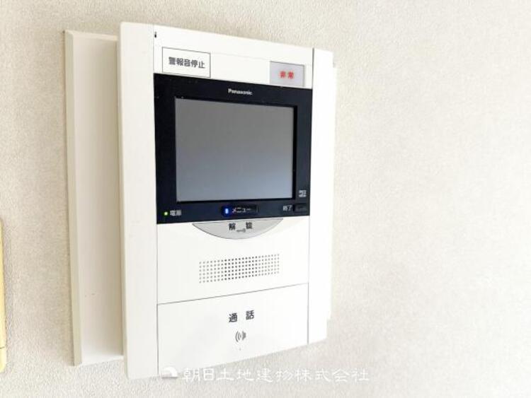 設備 TVモニター付きは来客者の顔が見れて安心ですね♪