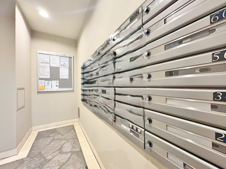 その他 郵便物を受け取るための郵便受けも、きちんと管理されています。