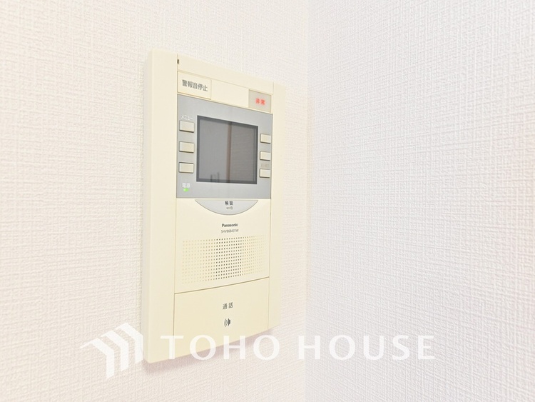 その他 来客が一目でわかるモニター付きインターホン