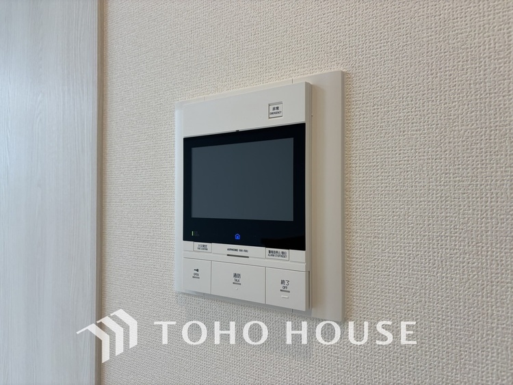 その他 来客が一目でわかるモニター付きインターホン