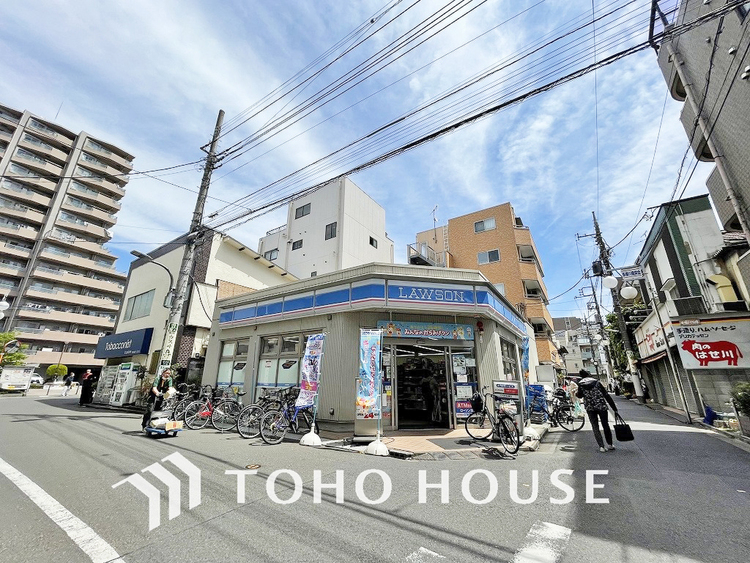 周辺 ローソン 京王多摩川駅店　距離300ｍ