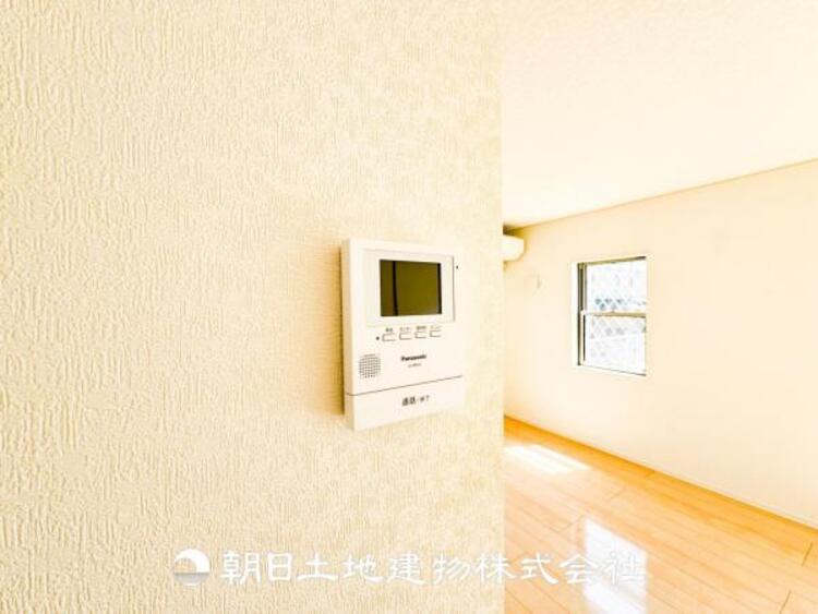 内装 【防犯設備】TVモニター付きインターホンは訪問者のお顔を確認出来安心な機能です！