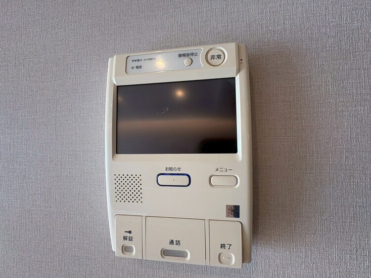 その他 誰が来てもわかる様にモニター付きインターホンを設置。