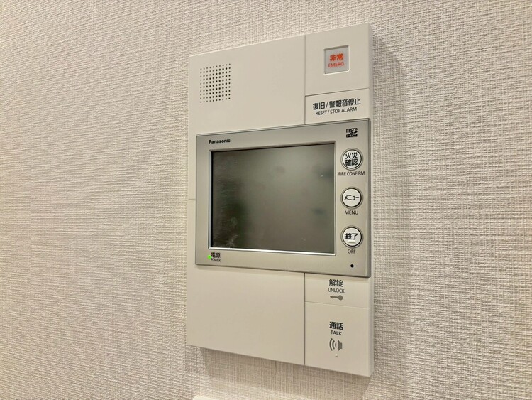 その他 誰が来てもわかる様にモニター付きインターホンを設置。
