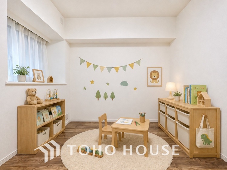 内装 【PRIVATE ROOM】※この画像の家具の配置には、生成AIによる加工を施しております。なお、家具や調度品は、販売価格に含まれません。
