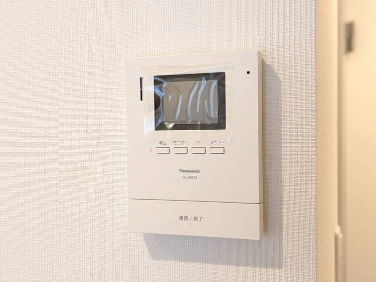 その他 誰が来てもわかる様にモニター付きインターホンを設置。