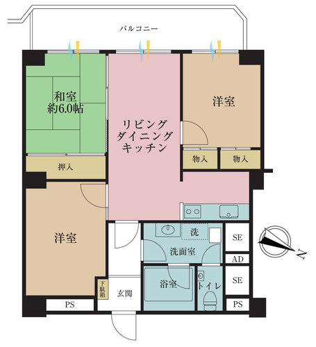 シーアイマンション駒場Ｂ棟の物件画像