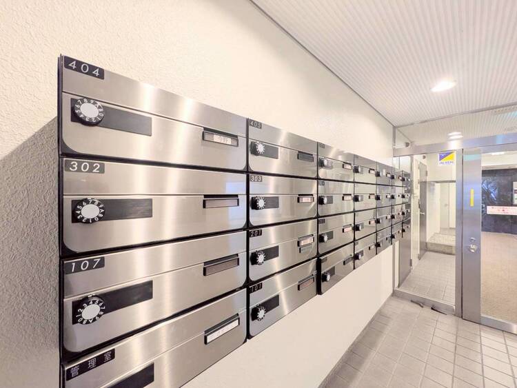 設備 郵便受けも、きちんと管理されています。