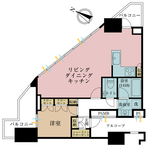 プラウドタワー東池袋ステーションアリーナの物件画像