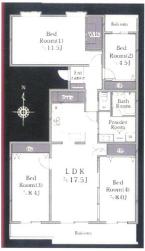エストラーセ長池の物件画像