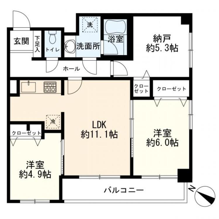 間取り 2SLDK