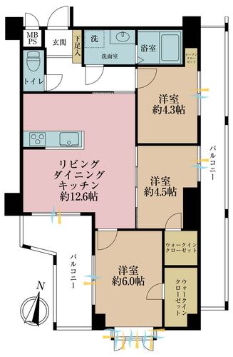 ライオンズマンション平和台第３の物件画像