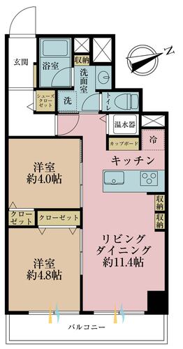 自由ヶ丘第５マンションの物件画像