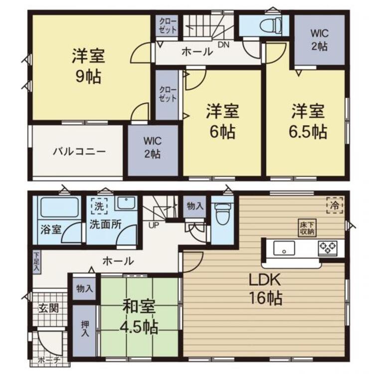 間取り 【間取り】お部屋の中はきれいでいつでも内見可能です。