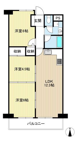 上本町第2ガーデンハイツの物件画像
