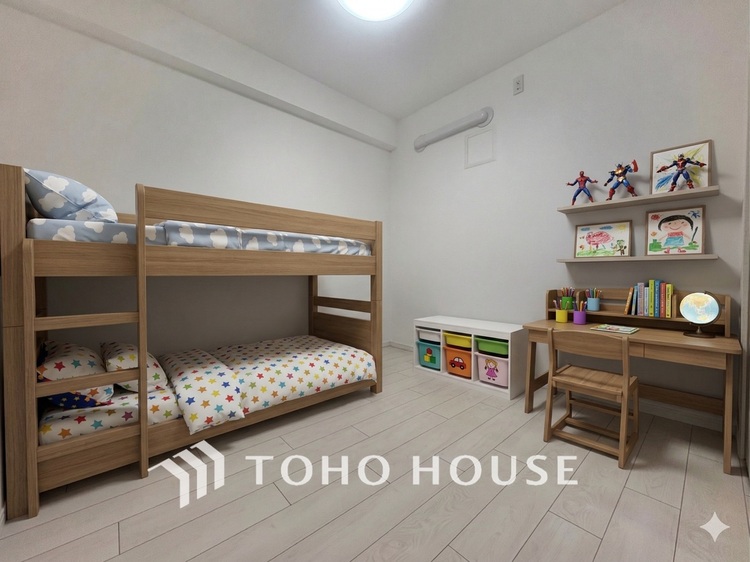 内装 ＊配置してある家具や小物はCGによるイメージ画像です。風の通り道。舞い込んでくる風が優しく躍り、室内に爽やかな空気を運んでくる。